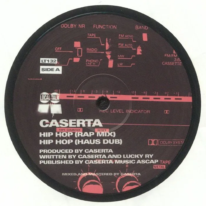 Лицевая сторона обложки — CASERTA — Hip Hop