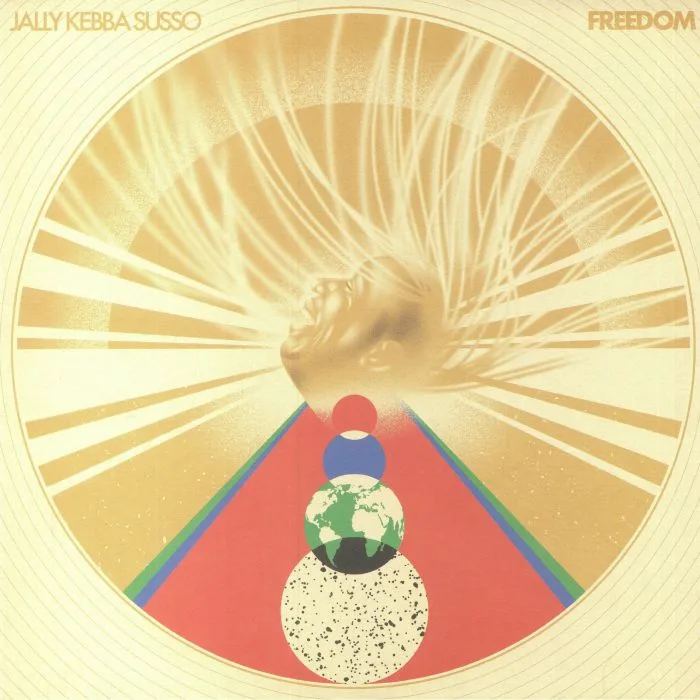 Лицевая сторона обложки — Jally KEBBA SUSSO — Freedom