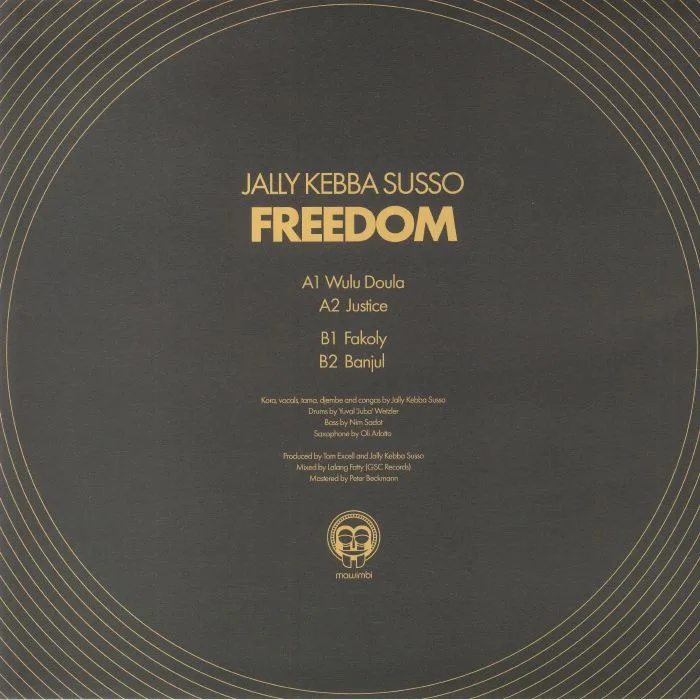 Обратная сторона обложки — Jally KEBBA SUSSO — Freedom