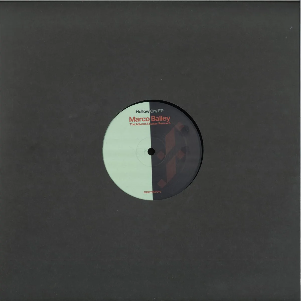 Back cover — Marco Bailey — Hollow Cry EP