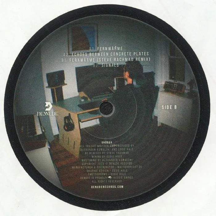 Back cover — Alexander KOWALSKI / EDDIE HALE — Berlin Sessions I