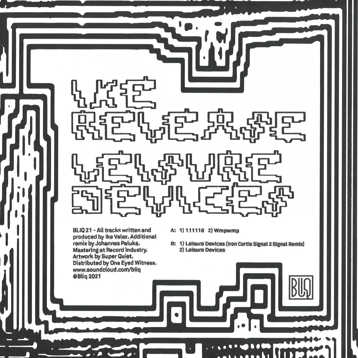 Back cover — Ike Release — Leisure Devices