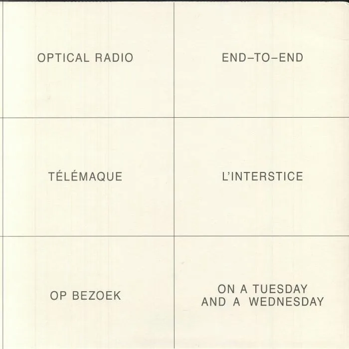 Обратная сторона обложки — Pierre BASTIEN / CASPER VAN DE VELDE — On A Tuesday & A Wednesday