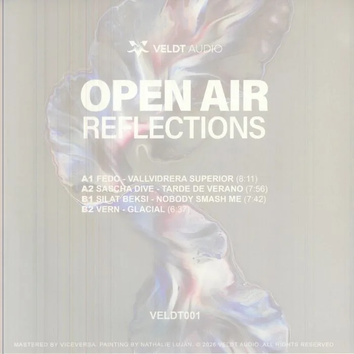 Back cover — FEDO / SASCHA DIVE / SILAT BEKSI / VERN — Open Air Reflections