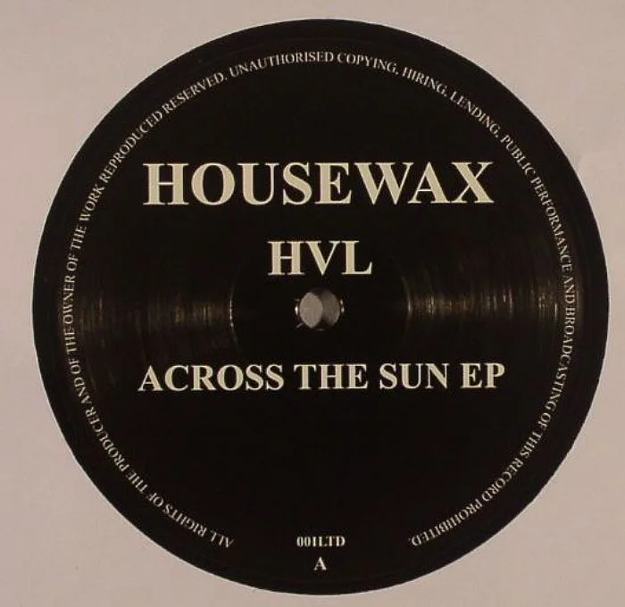 Лицевая сторона обложки — HVL — Across The Sun EP