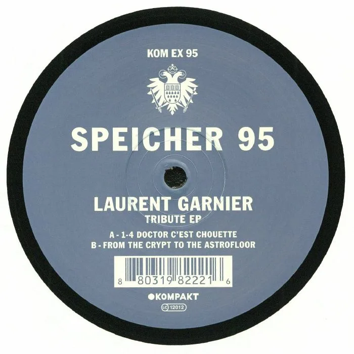 Front cover — Laurent GARNIER — Tribute EP