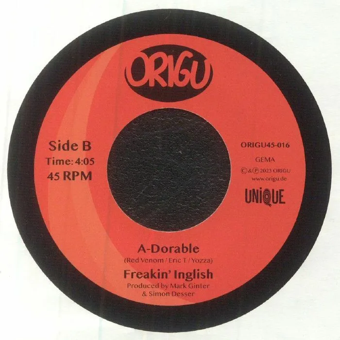 Обратная сторона обложки — FREAKIN' INGLISH — Rhyme Wrecka