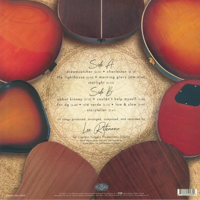 Back cover — Lee RITENOUR — Dreamcatcher