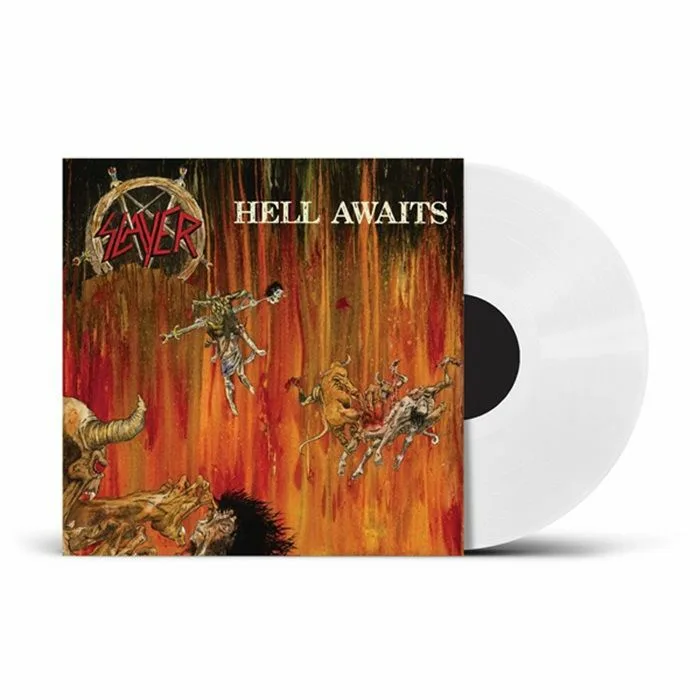 Лицевая сторона обложки — SLAYER — Hell Awaits (reissue)