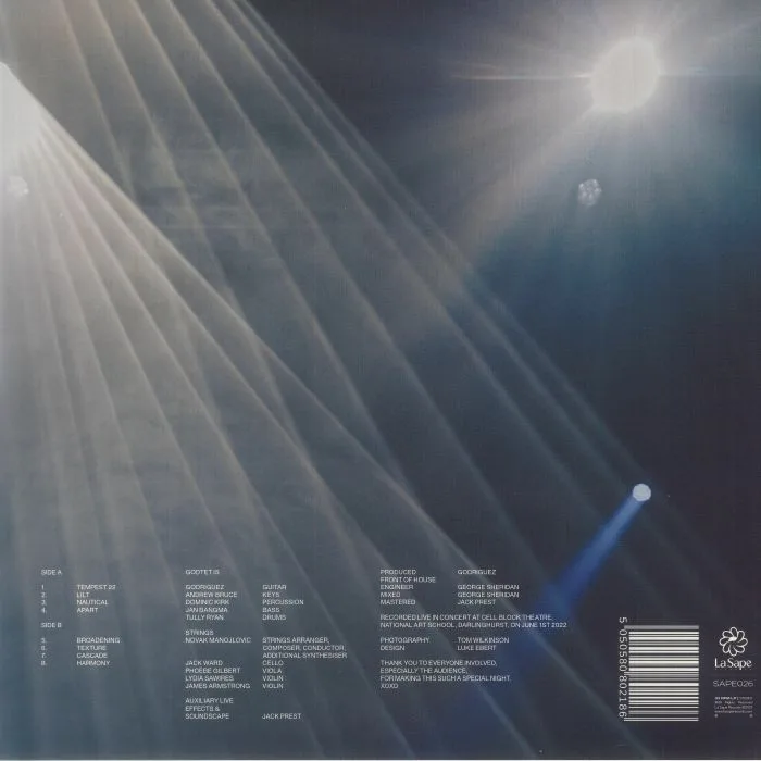 Back cover — GODTET / NOVAK MANOJLOVIC — Plus Strings