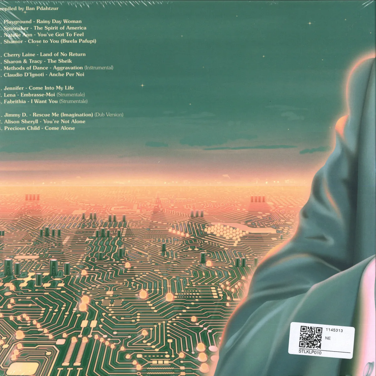 Обратная сторона обложки — Various — Night City Life II (Compiled by ILAN PDAHTZUR) 2x12"