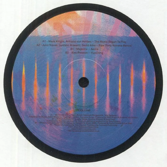 Back cover — Mark KNIGHT / ARMAND VAN HELDEN / JULIO NAVAS / GUSTAVO BRAVETTI / DAVID AMO / MAJESTIC / ALEX PRESTON — Toolroom Sampler Vol 4