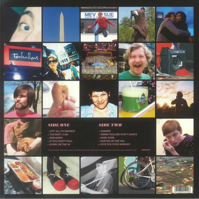 Back cover — ALLO DARLIN' — Bits & Pieces (Record Store Day RSD 2026)