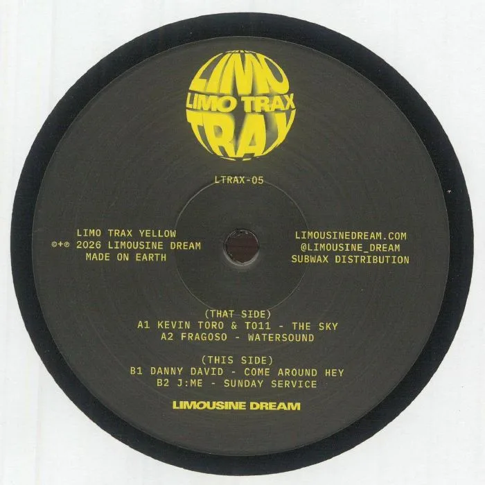 Обратная сторона обложки — Various — Limo Trax Yellow
