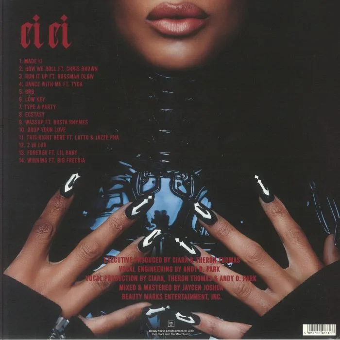 Обратная сторона обложки — CIARA — Cici