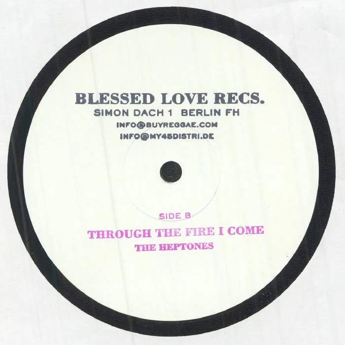 Обратная сторона обложки — The HEPTONES — Mount Zion