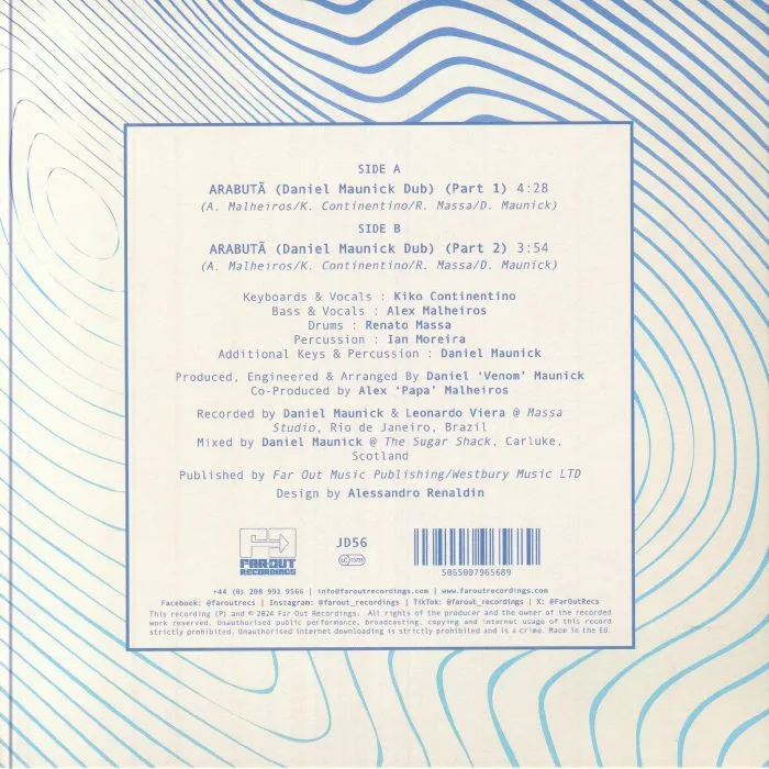 Back cover — AZYMUTH — Arabuta
