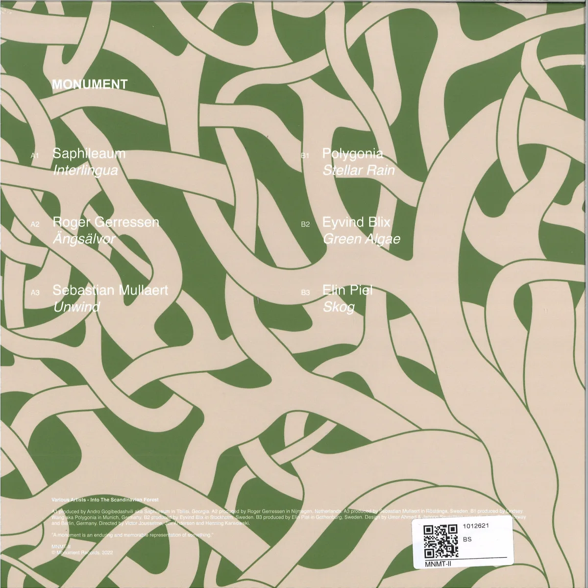 Обратная сторона обложки — Various — The Scandinavian Forest
