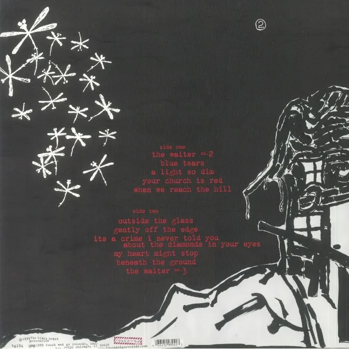 Back cover — The BLACK HEART PROCESSION — 2 (reissue)
