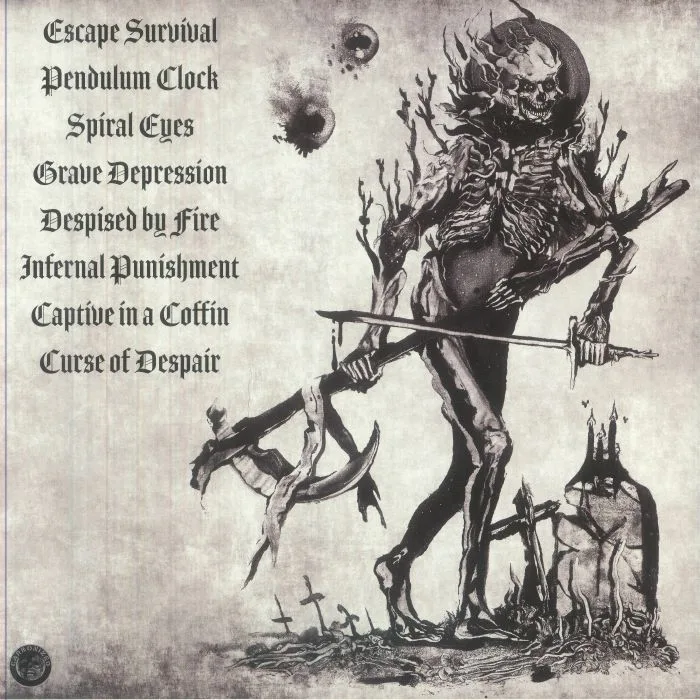 Back cover — CEMETERY REIGN — Confined To Time