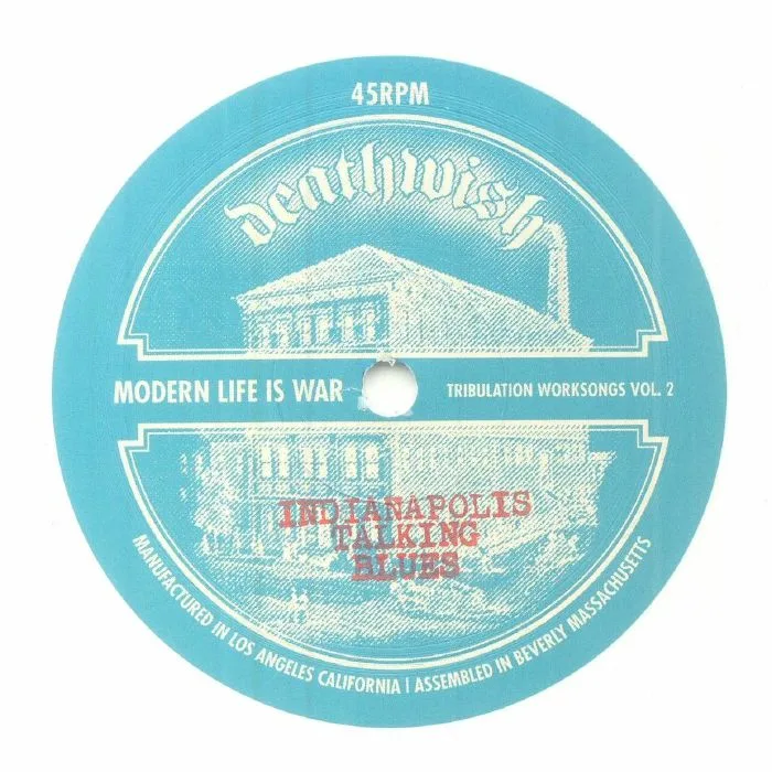 Обратная сторона обложки — MODERN LIFE IS WAR — Tribulation Worksongs Vol 2