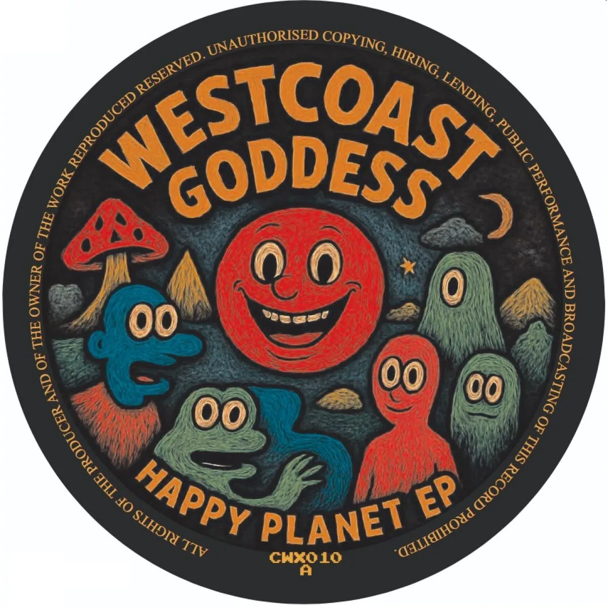 Westcoast Goddess — Happy Planet