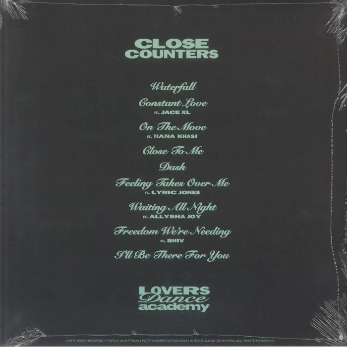 Обратная сторона обложки — CLOSE COUNTERS — Lovers Dance Academy
