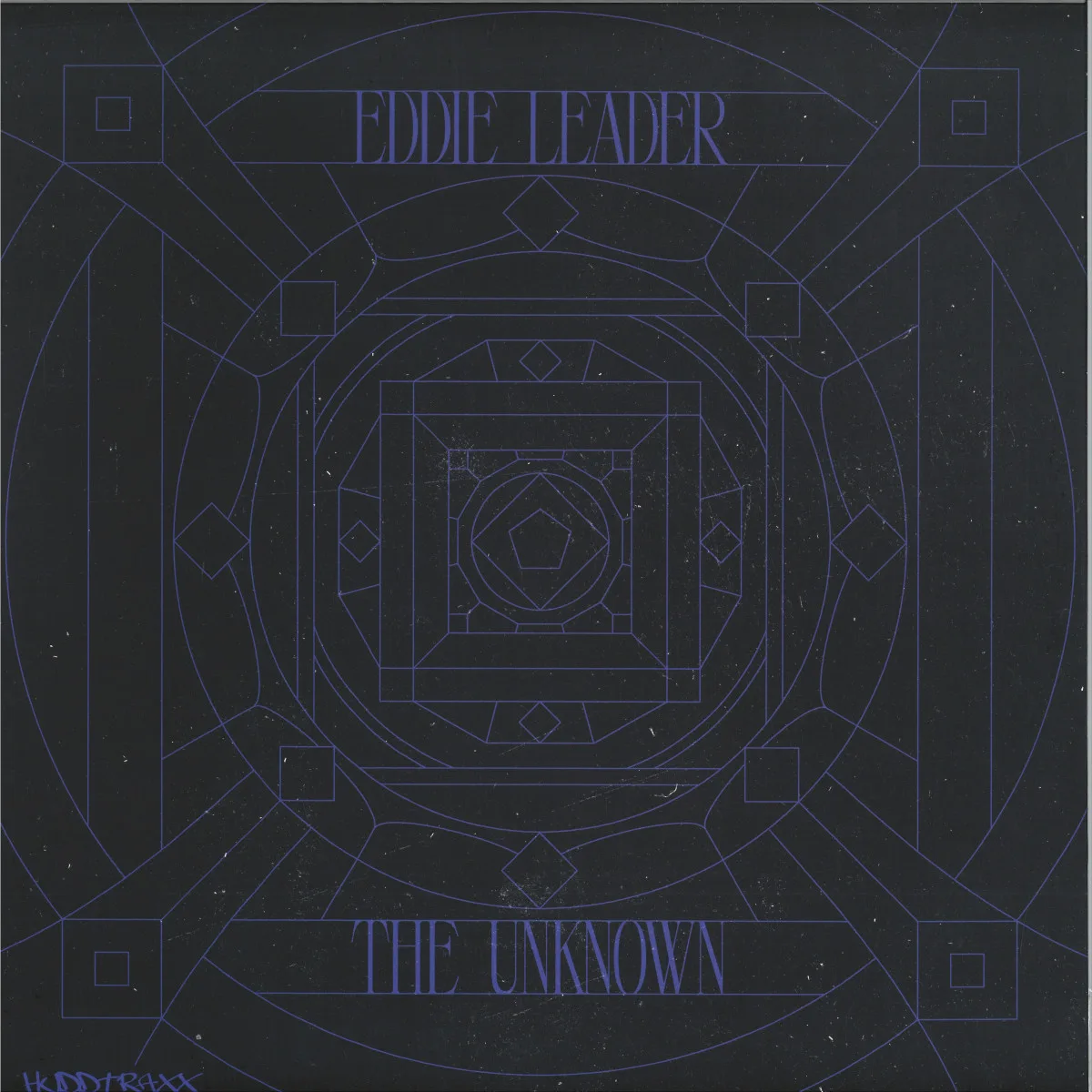 Лицевая сторона обложки — Eddie Leader — The Unknown