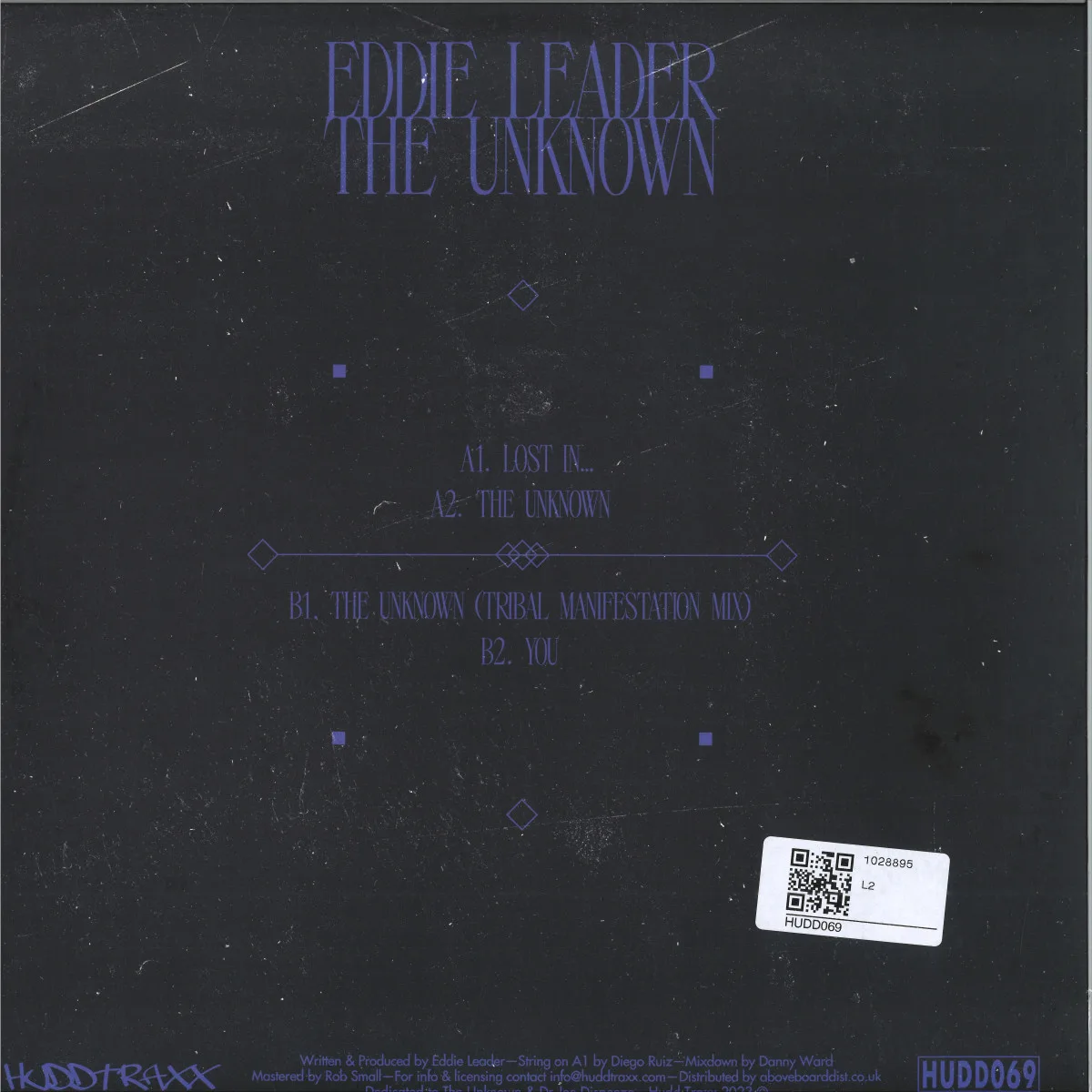 Обратная сторона обложки — Eddie Leader — The Unknown
