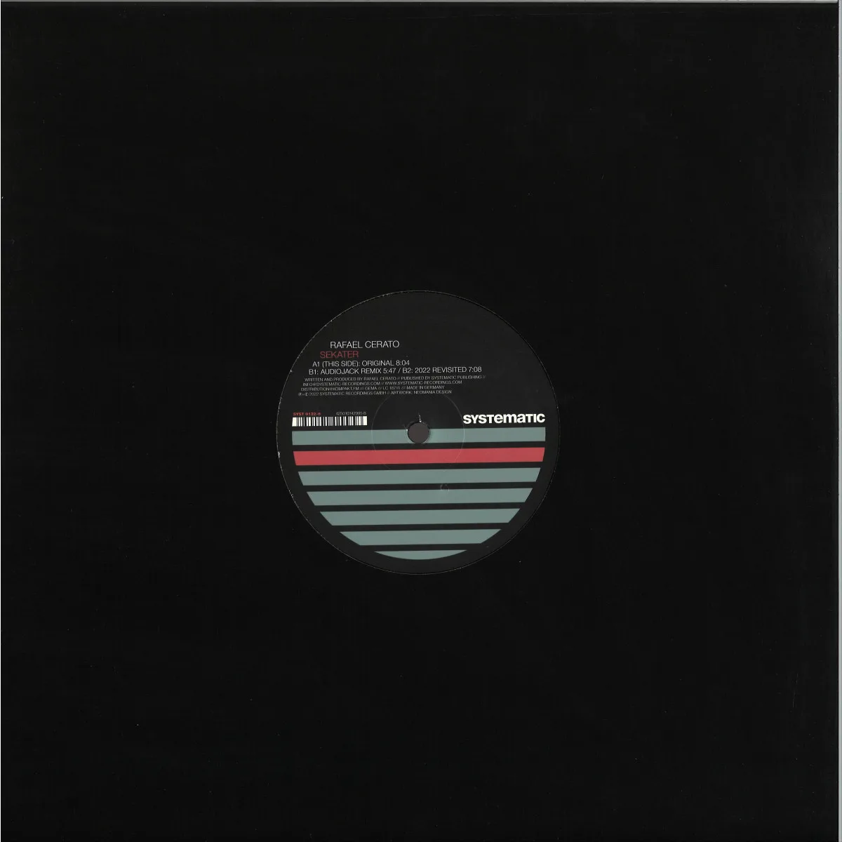 Back cover — Rafael Cerato — Sekater