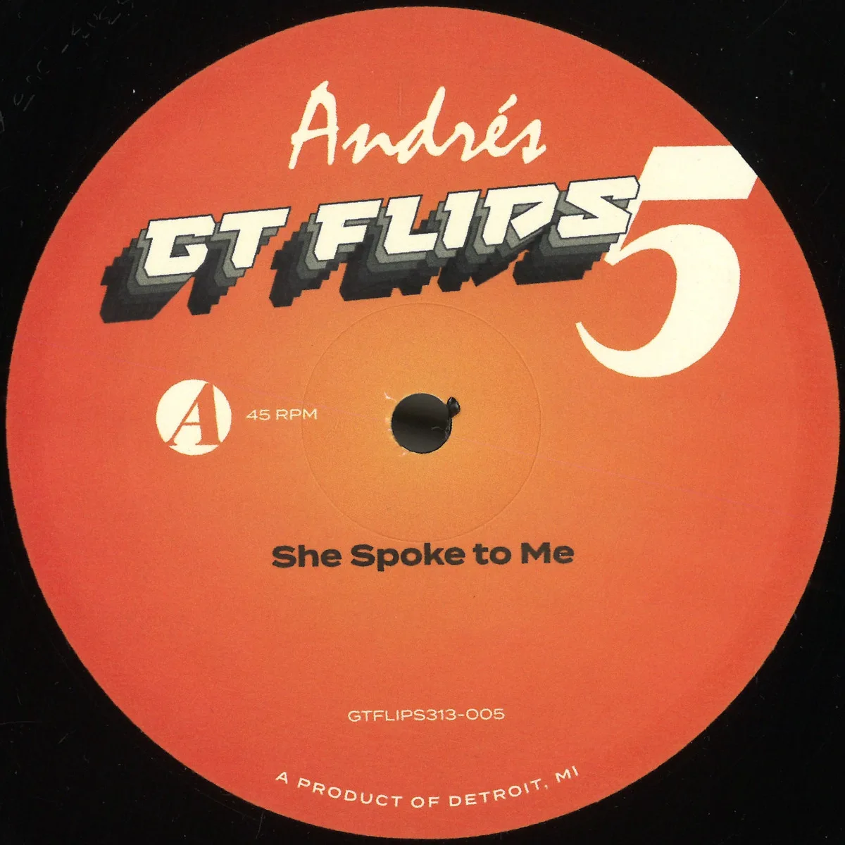 Лицевая сторона обложки — Andrés — GT Flips 313-005