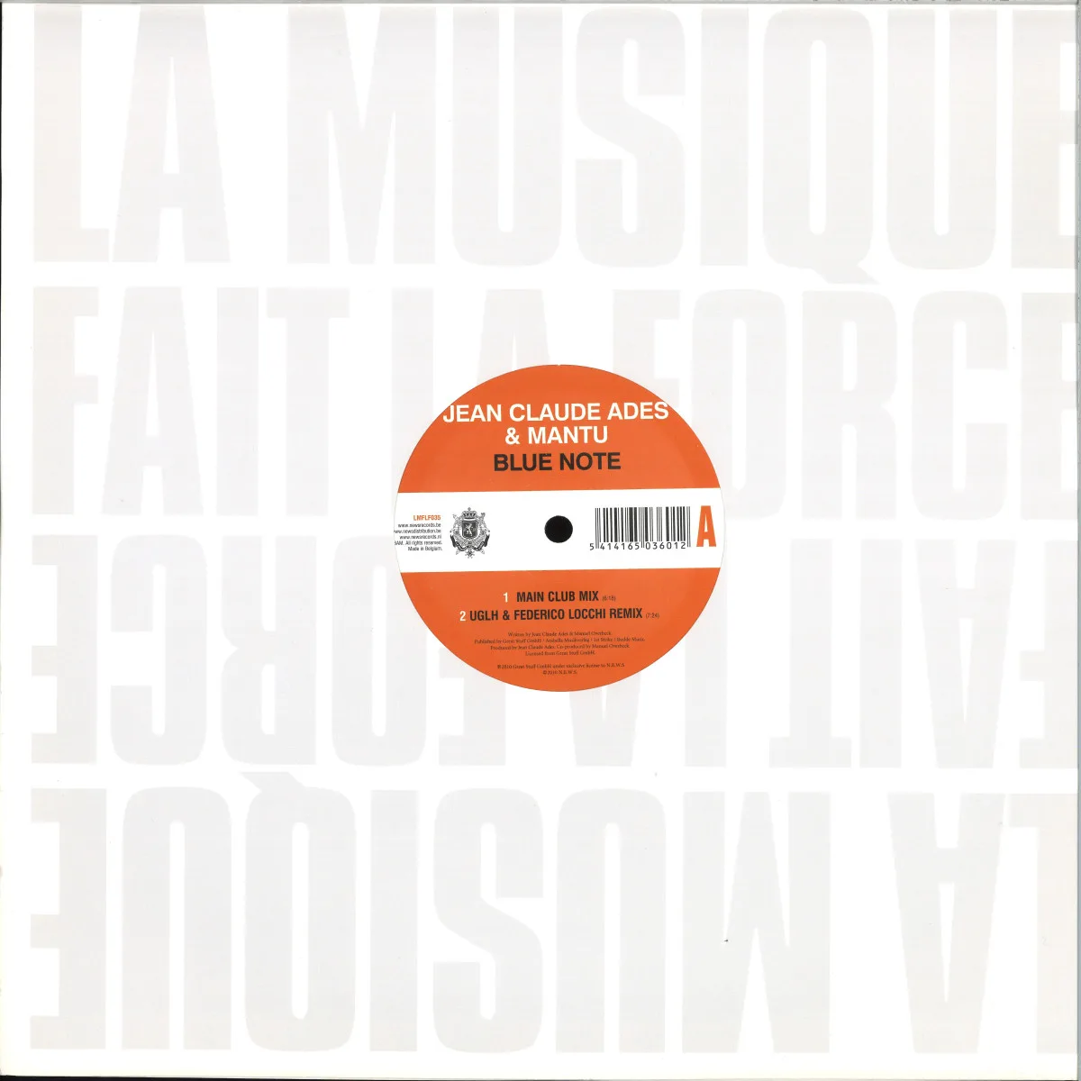 Jean Claude Ades&Mantu — Blue Note