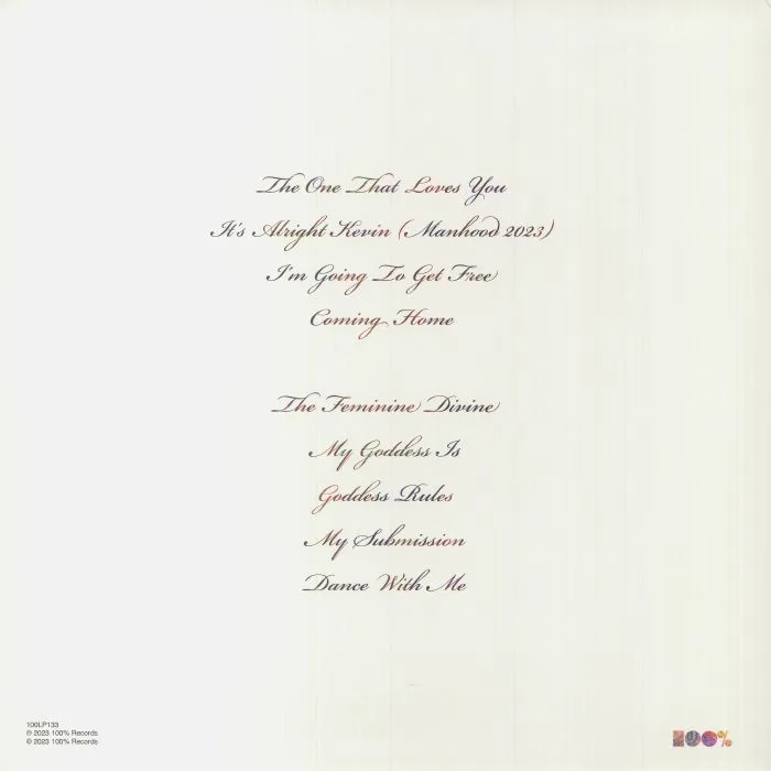 Back cover — DEXYS — The Feminine Divine