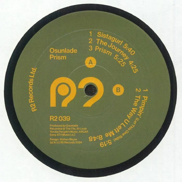 Front cover — OSUNLADE — Prism