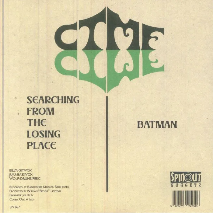 Back cover — Wild Billy CHILDISH / CTMF — Searching From The Losing Place