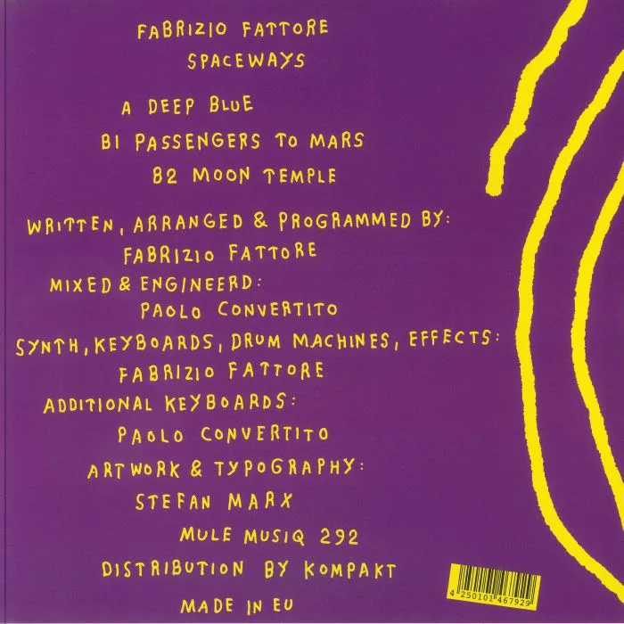 Back cover — Fabrizio FATTORE — Spaceways
