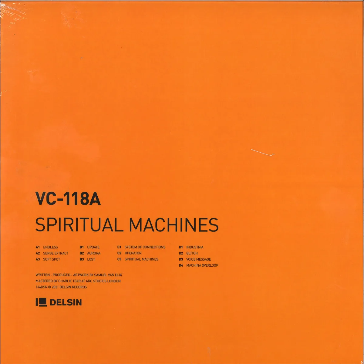 Обратная сторона обложки — Vc-118A — Spiritual Machines 2x12"