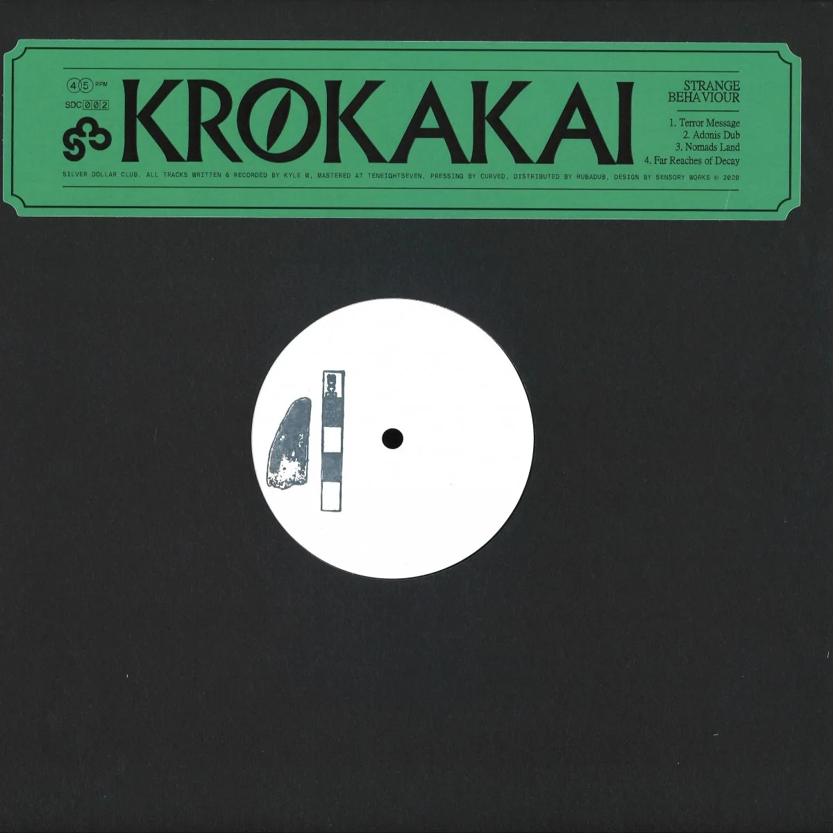 Лицевая сторона обложки — Krokokai — Strange Behaviour