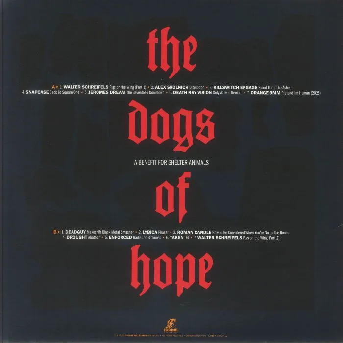 Back cover — VARIOUS — The Dogs Of Hope