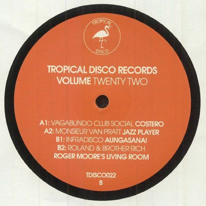 Обратная сторона обложки — Various — Tropical Disco Records, Vol. 22