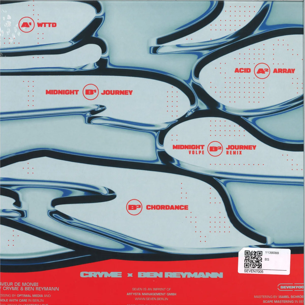 Back cover — Cryme&Ben Reymann — Saveur de Monbi