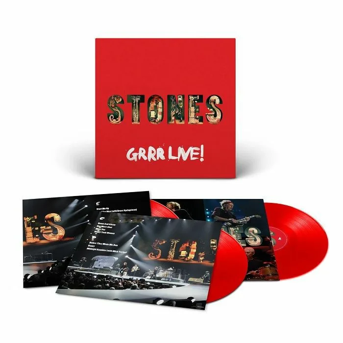 The ROLLING STONES — Grrr Live!
