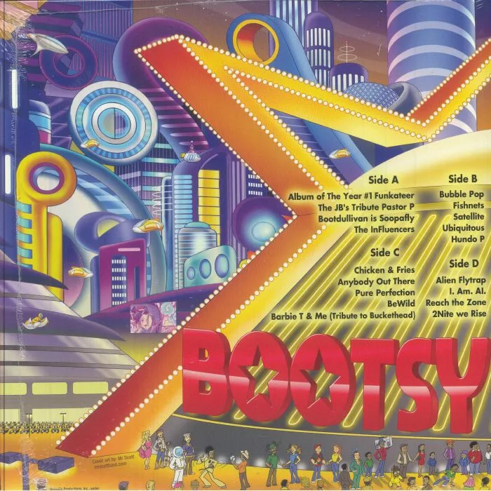 Обратная сторона обложки — Bootsy COLLINS — Album Of The Year #1 Funkateer