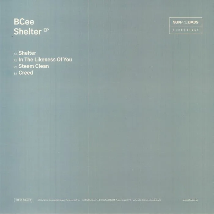 Back cover — BCEE — Shelter EP