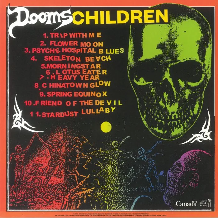 Обратная сторона обложки — DOOMS CHILDREN — Dooms Children