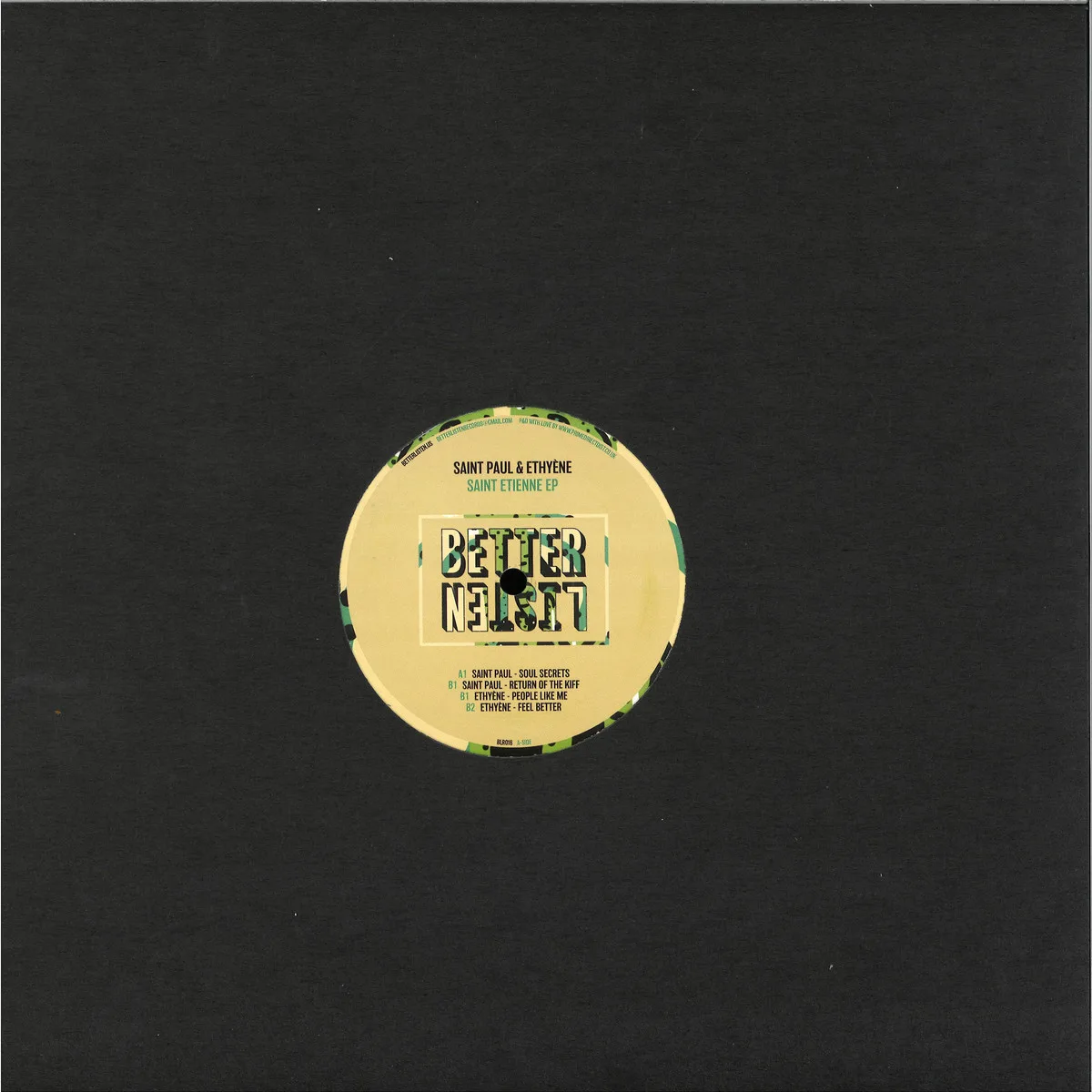 Back cover — Saint Paul/Ethyène — Saint Etienne EP