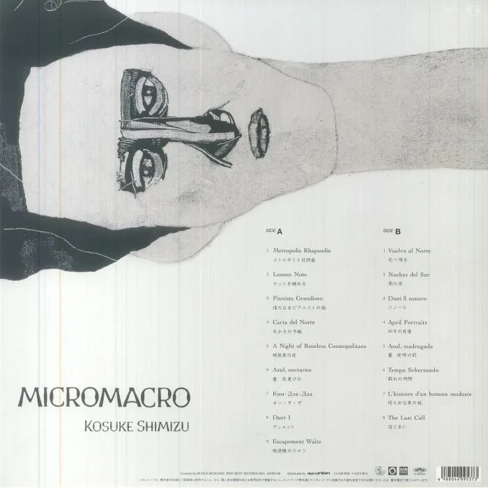 Обратная сторона обложки — Kosuke SHIMIZU — Micromacro