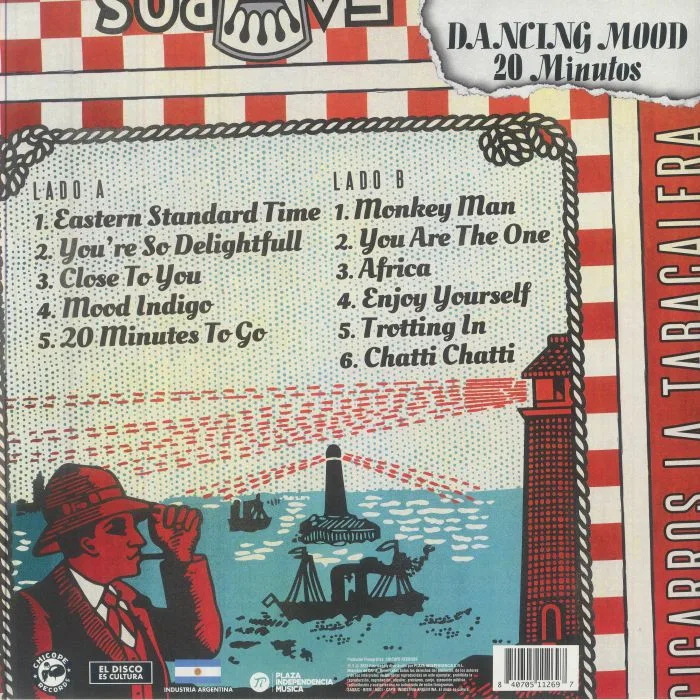 Back cover — DANCING MOOD — 20 Minutos