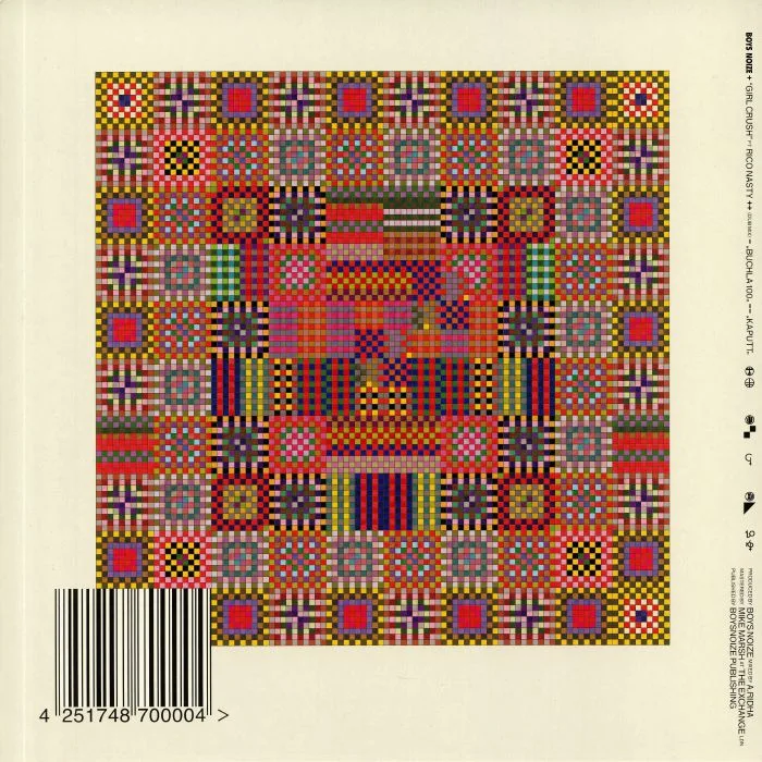 Back cover — BOYS NOIZE — Girl Crush