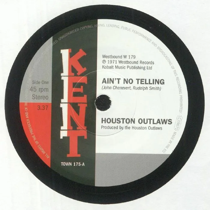 HOUSTON OUTLAWS — Ain't No Telling